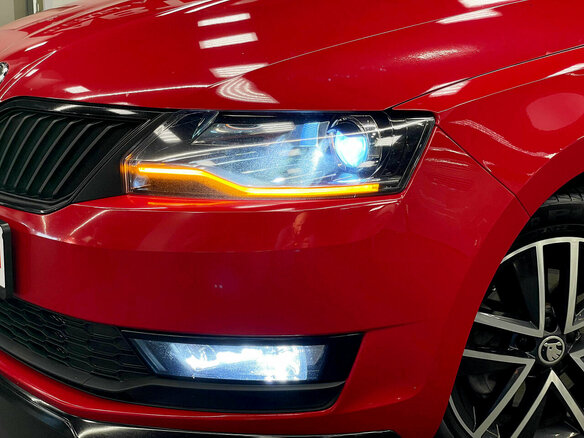 2019 Skoda Rapid I Рестайлинг, красный, 1398025 рублей - вид 3