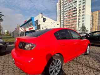 2007 Mazda 3 I (BK) Рестайлинг, красный, 619990 рублей, вид 4