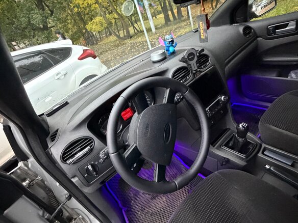 2006 Ford Focus II, серебристый - вид 12