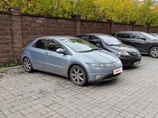 2008 Honda Civic VIII, голубой, 820000 рублей, вид 1