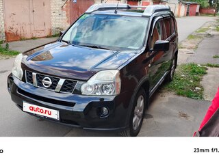 2008 Nissan X-Trail II, чёрный, 1300000 рублей, вид 1
