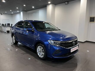 2020 Volkswagen Polo VI, синий, 1630000 рублей, вид 1