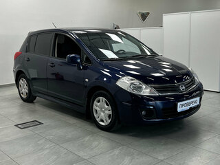 2012 Nissan Tiida I Рестайлинг, синий, 750000 рублей, вид 2