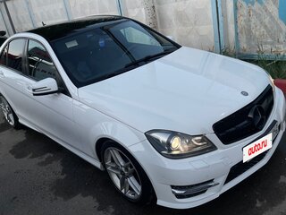 2013 Mercedes-Benz C-Класс 180 III (W204) Рестайлинг, белый, 1350000 рублей, вид 2