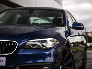 2016 BMW 5 серии 525d xDrive VI (F10/F11/F07) Рестайлинг, синий, 2577000 рублей, вид 2
