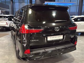 2018 Lexus LX 570 III Рестайлинг 2, чёрный, 6350000 рублей, вид 4
