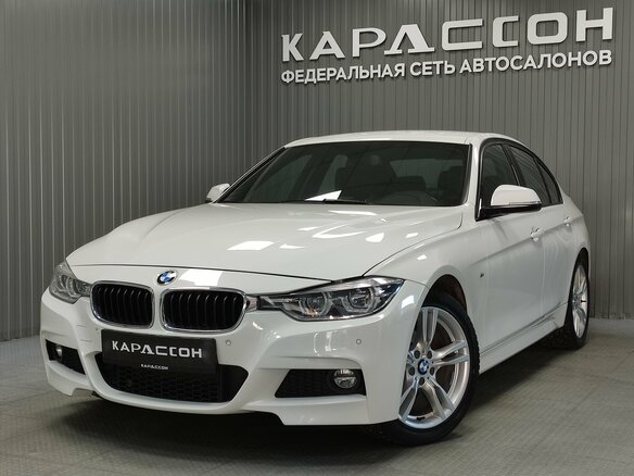 2018 BMW 3 серии 320i xDrive VI (F3x) Рестайлинг, белый, 2950000 рублей