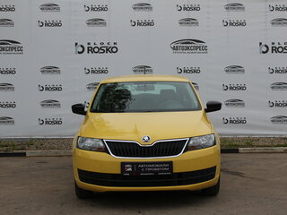 2017 Skoda Rapid I, жёлтый, 1220000 рублей, вид 2
