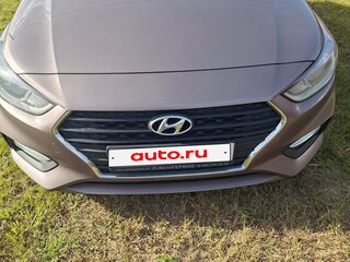 2019 Hyundai Solaris II, коричневый, 1450000 рублей, вид 1