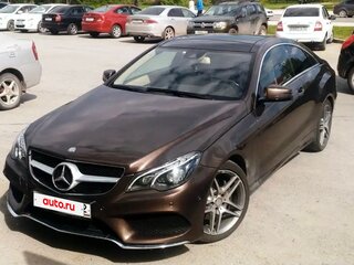 2014 Mercedes-Benz E-Класс 200 IV (W212, S212, C207) Рестайлинг, коричневый, 1750000 рублей, вид 1