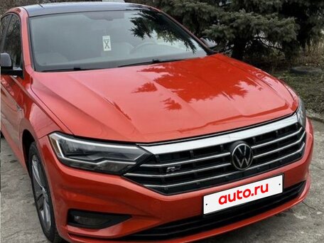 2019 Volkswagen Jetta 6-speed VII, оранжевый, 1500000 рублей, вид 2