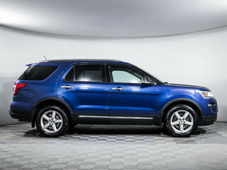 2018 Ford Explorer V Рестайлинг 2, синий, 3290000 рублей, вид 4
