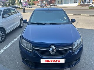 2014 Renault Logan II, синий, 450000 рублей, вид 1
