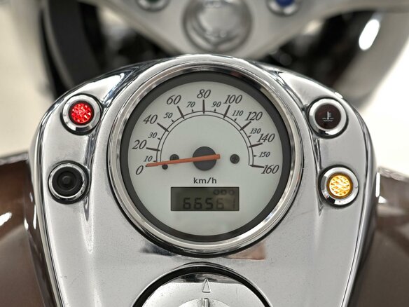 1998 Honda Shadow 750, коричневый, 397000 рублей - вид 8