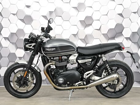 2019 Triumph Speed Twin, серый, 977000 рублей, вид 4