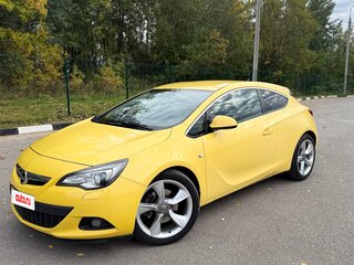 2013 Opel Astra GTC J Рестайлинг, жёлтый, 1000000 рублей, вид 2