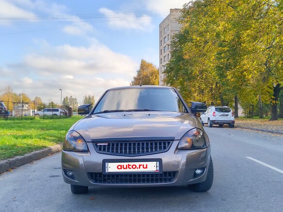 2017 Lada (ВАЗ) Priora I Рестайлинг, коричневый - вид 1