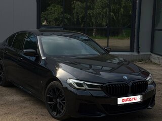 2021 BMW 5 серии 520d xDrive VII (G30/G31/G38) Рестайлинг, чёрный, 4600000 рублей, вид 2