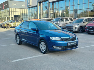2017 Skoda Rapid I, синий, 996000 рублей, вид 3