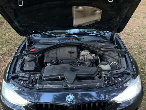 2014 BMW 3 серии 316i VI (F3x), чёрный - вид 8