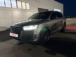 2016 Audi Q7 II (4M), серый, 3950000 рублей, вид 1