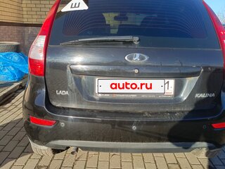 2016 Lada (ВАЗ) Kalina II, чёрный, 480000 рублей, вид 3