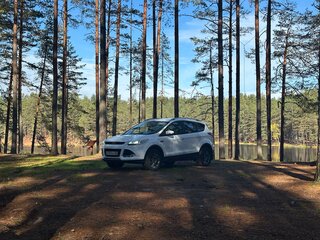 2013 Ford Kuga II, белый, 1225000 рублей, вид 1