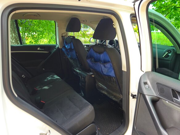 2013 Volkswagen Tiguan I Рестайлинг, белый, 1520000 рублей - вид 12