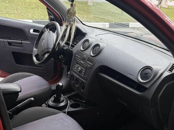 2007 Ford Fusion I Рестайлинг, красный, 375000 рублей - вид 5