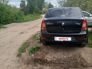2011 Renault Logan I Рестайлинг, чёрный, 325000 рублей, вид 5