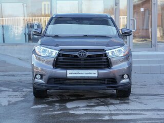 2014 Toyota Highlander III (XU50), серый, 2890000 рублей, вид 2
