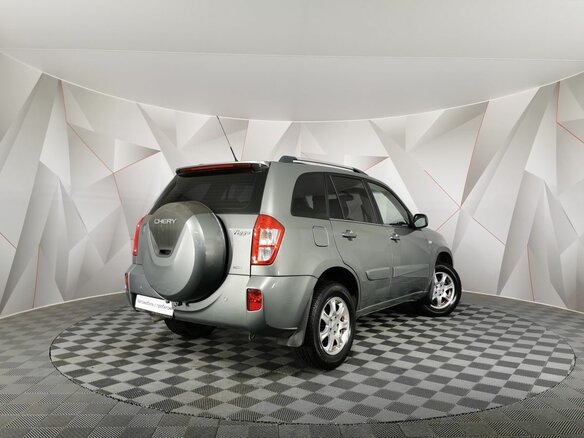 2014 Chery Tiggo (T11) I Рестайлинг (FL), серый - вид 1