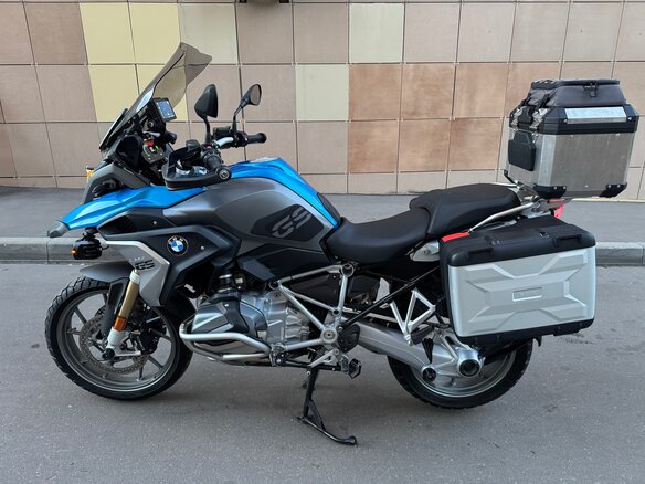 2019 BMW R 1250 GS, синий, 1450000 рублей - вид 4