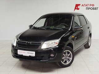 2012 Lada (ВАЗ) Granta I, чёрный, 290000 рублей, вид 1