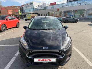 2016 Ford Fiesta Mk6 Рестайлинг, чёрный, 870000 рублей, вид 2
