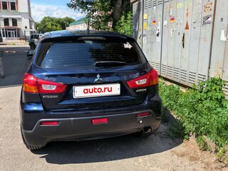 2012 Mitsubishi ASX I Рестайлинг, синий, 680000 рублей, вид 4