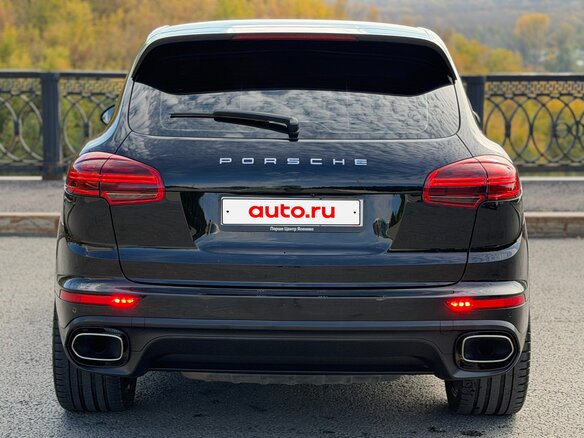 2014 Porsche Cayenne Diesel II Рестайлинг (958), чёрный - вид 5