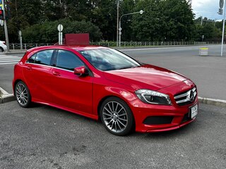 2014 Mercedes-Benz A-Класс 180 III (W176), красный, 1550000 рублей, вид 4