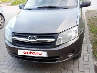 2014 Lada (ВАЗ) Granta I, коричневый, 195000 рублей, вид 2