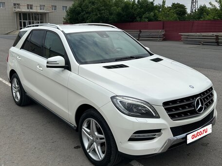 2012 Mercedes-Benz M-Класс 350 III (W166), белый, 2599000 рублей, вид 3