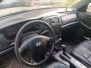 2004 Hyundai Sonata ТагАЗ IV (EF) Рестайлинг, бежевый, 310000 рублей, вид 5
