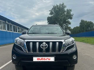 2016 Toyota Land Cruiser Prado 6-speed 150 Series Рестайлинг 1, чёрный, 3000000 рублей, вид 2