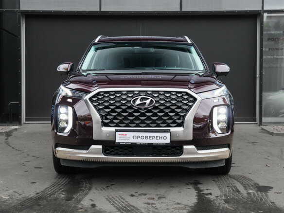2021 Hyundai Palisade I, красный, 4380000 рублей - вид 1