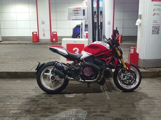 2014 Ducati Monster 1200, красный, 900000 рублей, вид 3