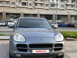 2004 Porsche Cayenne I (955), серый, 600000 рублей, вид 1