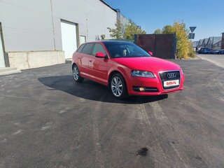 2012 Audi A3 II (8P) Рестайлинг 2, красный, 1050000 рублей, вид 3
