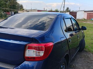 2014 Renault Logan I Рестайлинг, синий, 750000 рублей, вид 3