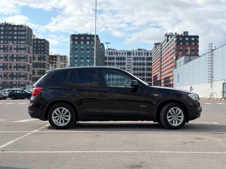 2015 BMW X3 28i xDrive II (F25) Рестайлинг, коричневый, 1900000 рублей, вид 2