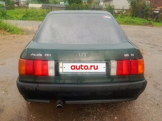 1991 Audi 80 IV (B3), зелёный, 105000 рублей, вид 4