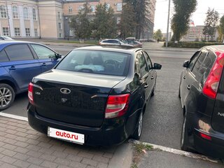 2015 Lada (ВАЗ) Granta I, чёрный, 480000 рублей, вид 3
